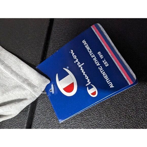 NWT Champion Athletic Wear T Shirt Grey Short Sleeve Men's Size M - Picture 4 of 5